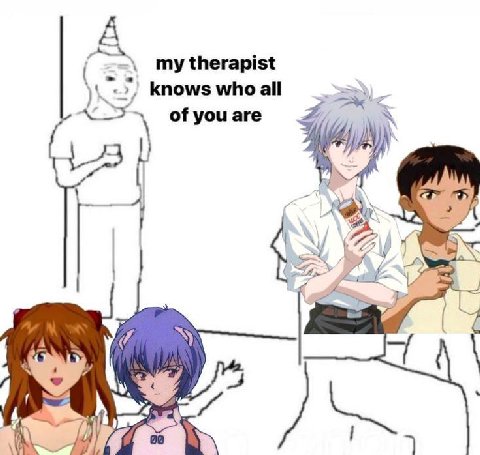 A my therapist knows who all 7 of you are