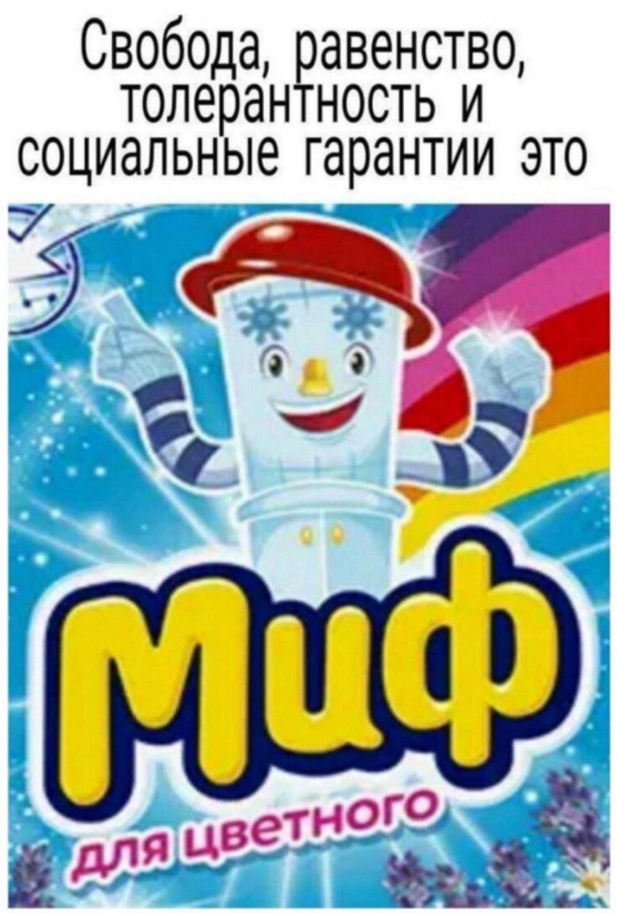 Свобода, равенство толерантность и социальные гарантии это №7 ного
