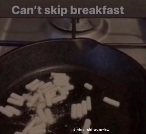 Can't skip breakfast