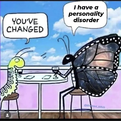 Грауеа personality YOU'VE disorder CHANGED 42. A 2 oun А)