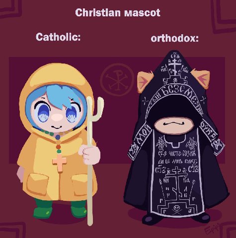 Christian mascot Catholic: orthodox: