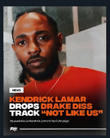 KENDRICK LAMAR DROPS DRAKE DISS TRACK “NOT LIKE