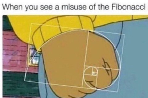 When you see а misuse the Fibonacci