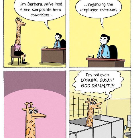 Barbara. We've had regarding the Some complaints from employee coworkers... 7) not even LOOKING, SUSAN! GOD