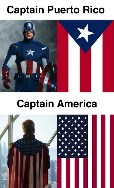 Captain Puerto Rico Captain America