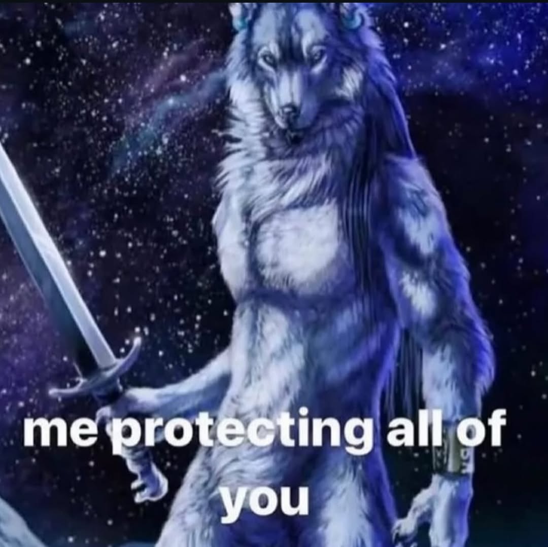 me protecting all of уоч