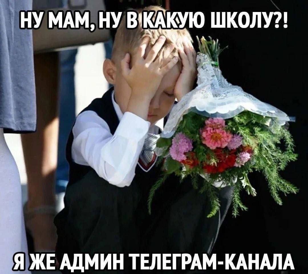 НУ МАМ, НУ ШКОЛУ?! 4 Я ЖЕ АДМИН ТЕЛЕГРАМ-КАНАЛА