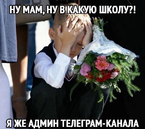 НУ МАМ, НУ ШКОЛУ?! 4 Я ЖЕ АДМИН ТЕЛЕГРАМ-КАНАЛА