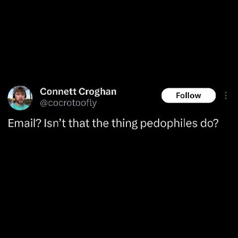 Соппей Croghan Email? that the thing pedophiles