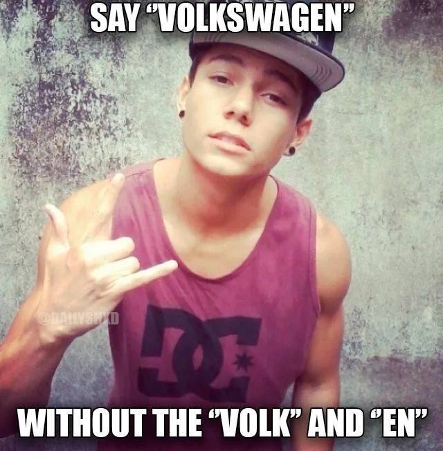 “VOLKSWAGEN” WITHOUT THE AND