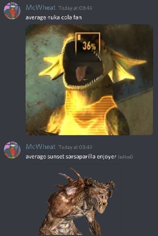 average пика cola fan average sunset sarsaparilla enjoyer