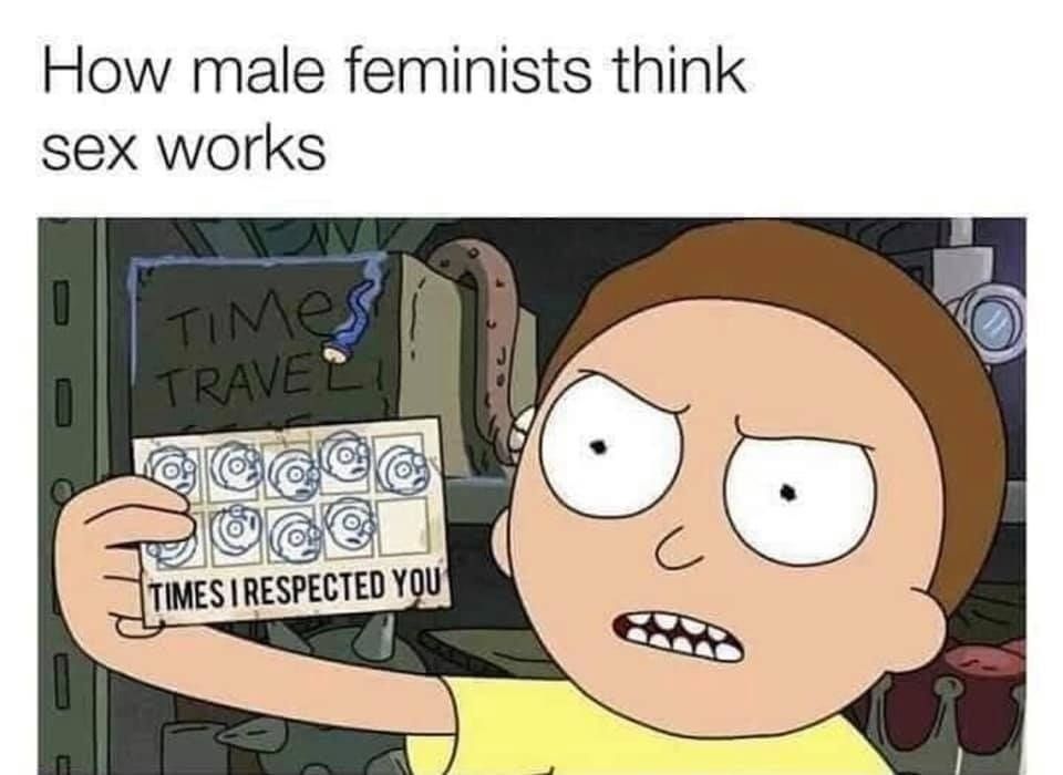 How male feminists think sex works TIMES |RESPECTED