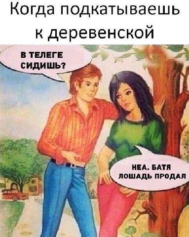 Когда подкатываешь к деревенской ВТЕЛЕГЕ 7 НЕА. ЛОШАДЬ ПРОДАЛ 7 23 4