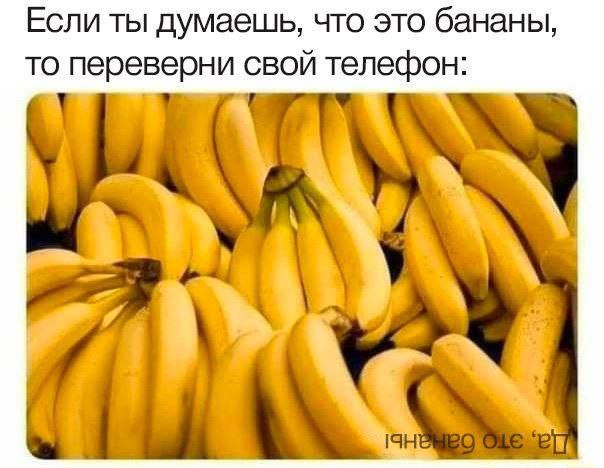 Если ты думаешь, что это бананы, то переверни свой телефон: IGHE