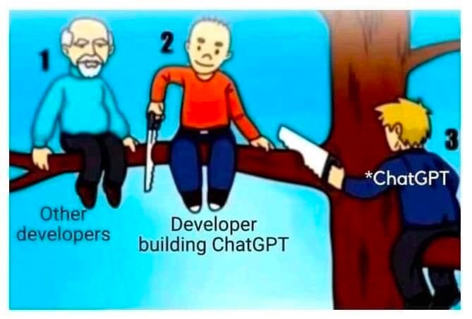 *ChatGPT Othe develo 5 Developer building ChatGPT