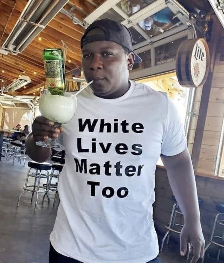 lip White Lives Matter Too