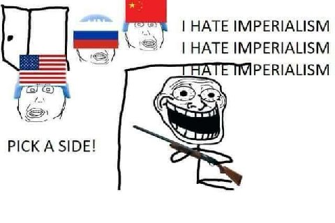 кей HATE IMPERIALISM HATE IMPERIALISM PERIALISM PICK A SIDE!