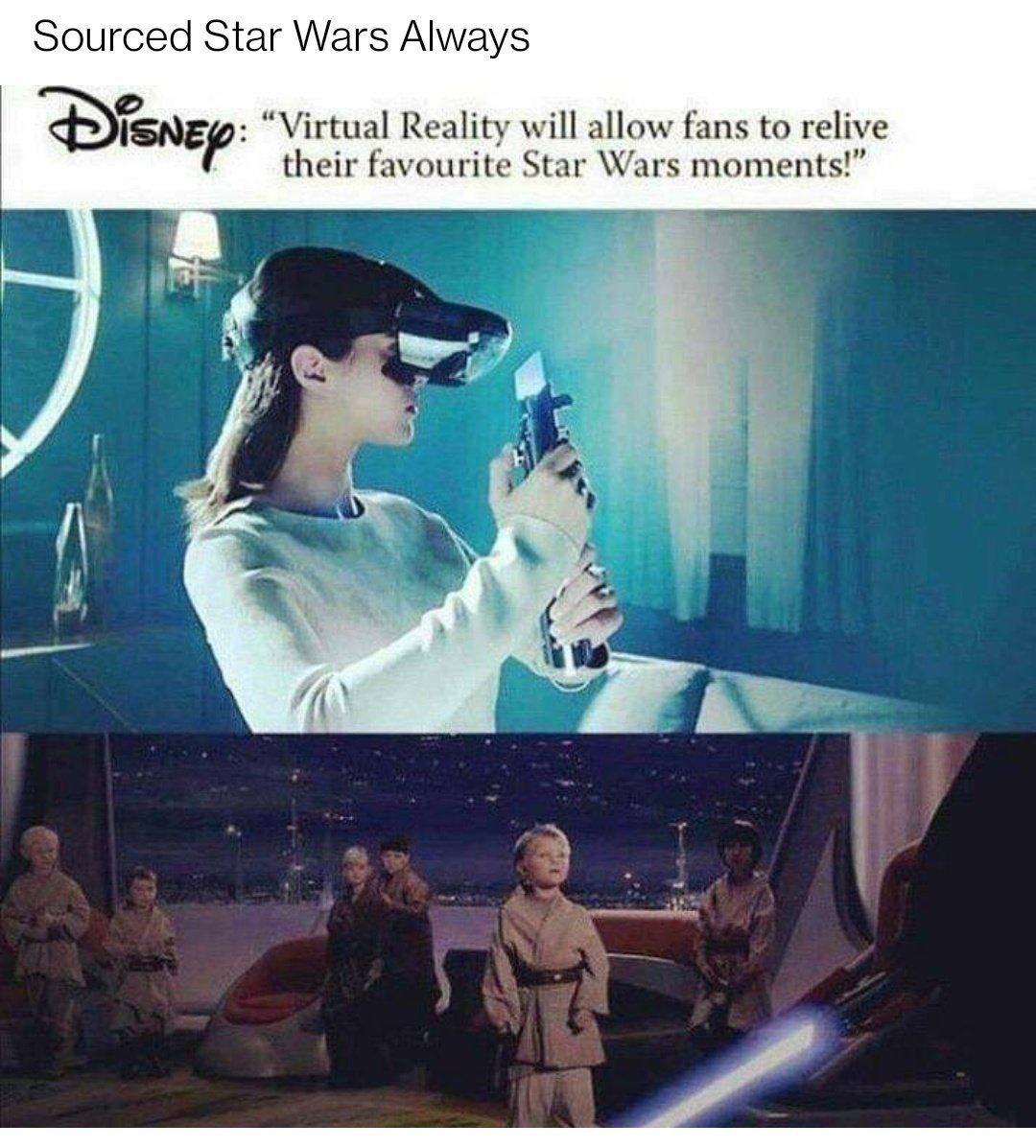 Sourced Star Wars Always Вер: “Virtual Reality will allow fans to relive their favourite Star Wars moments!”