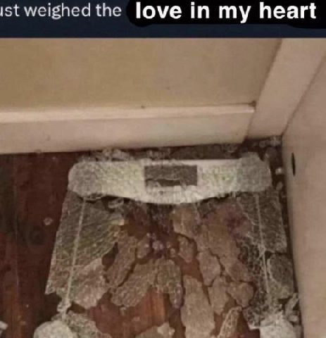 ist weighed the love in my heart