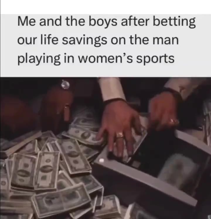 Ме and the boys after betting playing in women’s sports
