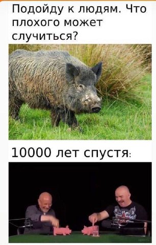 Подойду к людям. Что плохого может случиться? 4A 7 a a 2, 55 Or a 4 16: wil 10000 лет спустя: "he