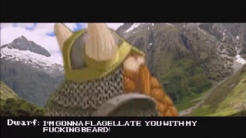 a Dwarf: СОННА FUCKING BEARD!
