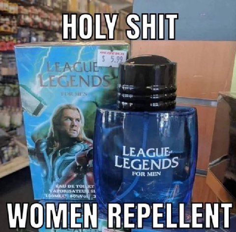 HOLY SHIT WOMEN REPELLENT