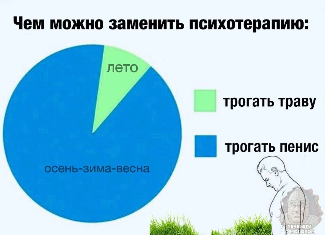 Чем можно заменить психотерапию: лето трогать траву трогать пенис