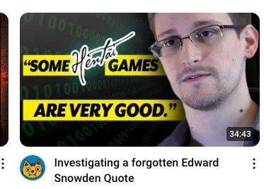 AMES 34:43 Investigating a forgotten Edward Snowden Quote