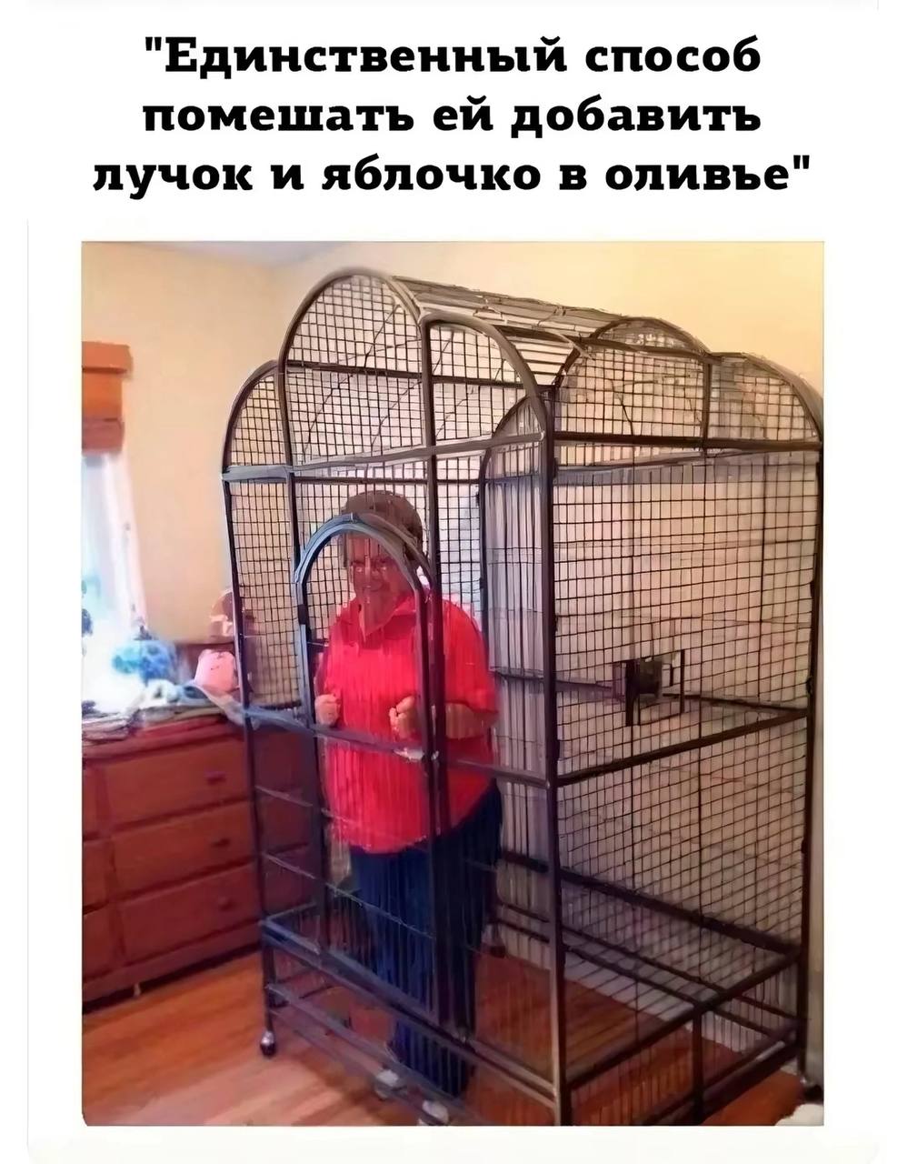 "Единственный способ помешать добавить лучок и яблочко в оливье" 5 at a