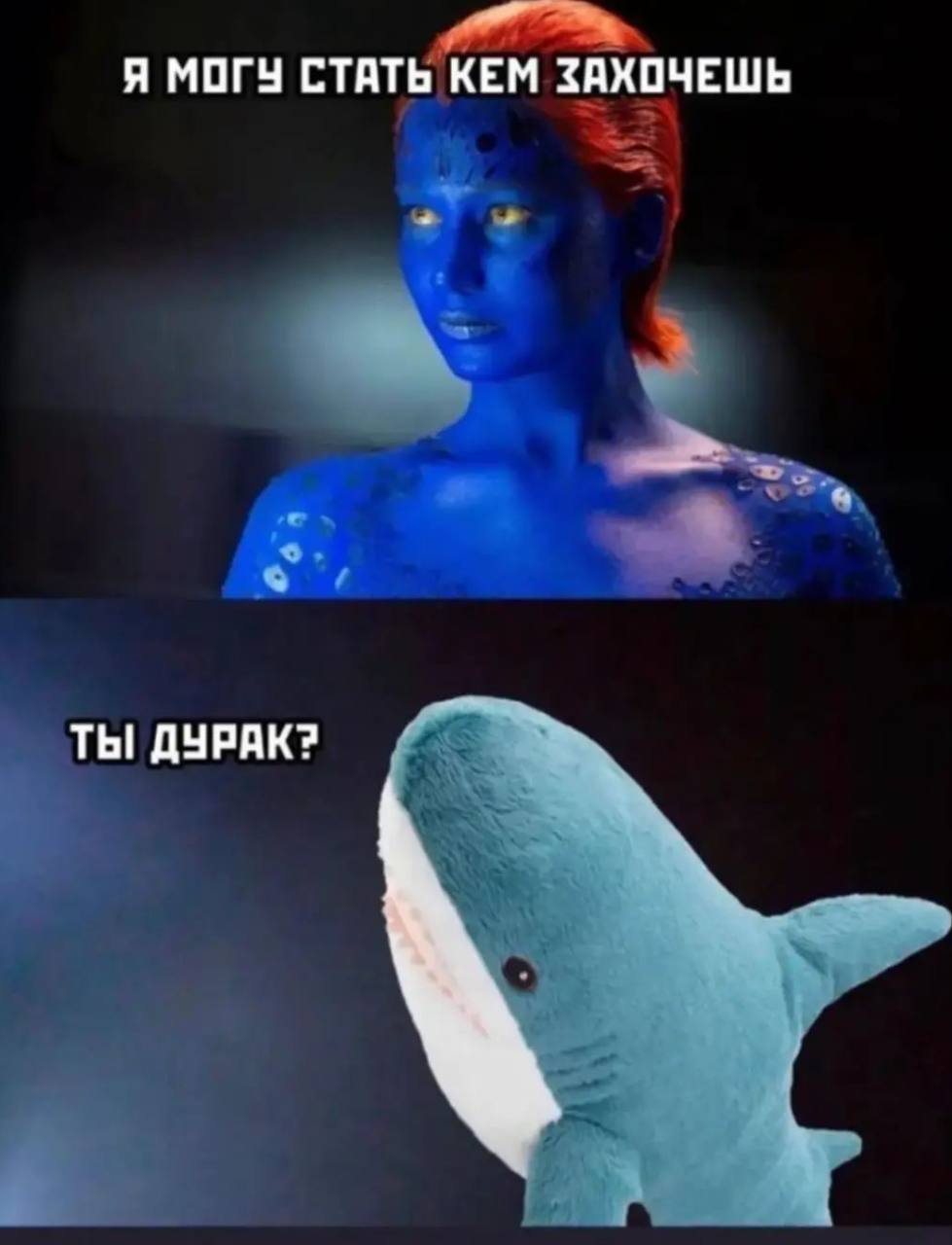 Я МОГУ СТАТЬ КЕМ ЗАХОЧЕШЬ ТЫ ДУРАК?