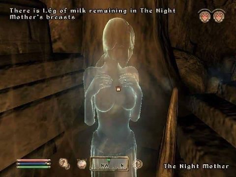 There is of milk remaining in The Night breasts The Night