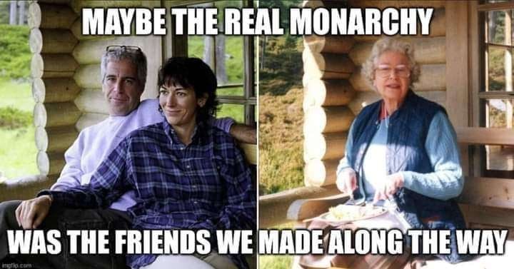 RCHY MAYBE THE REAL MONA WAS THE FRIENDS WE MAL DEALONG THE WAY,