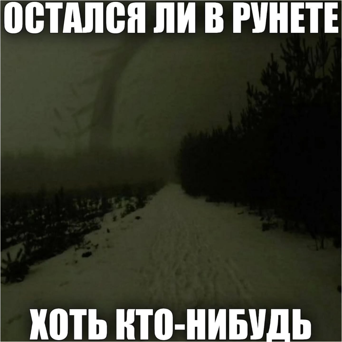 ОСТАЛСЯ ЛИ В РУНЕТЕ ХОТЬ КТО-НИБУДЬ