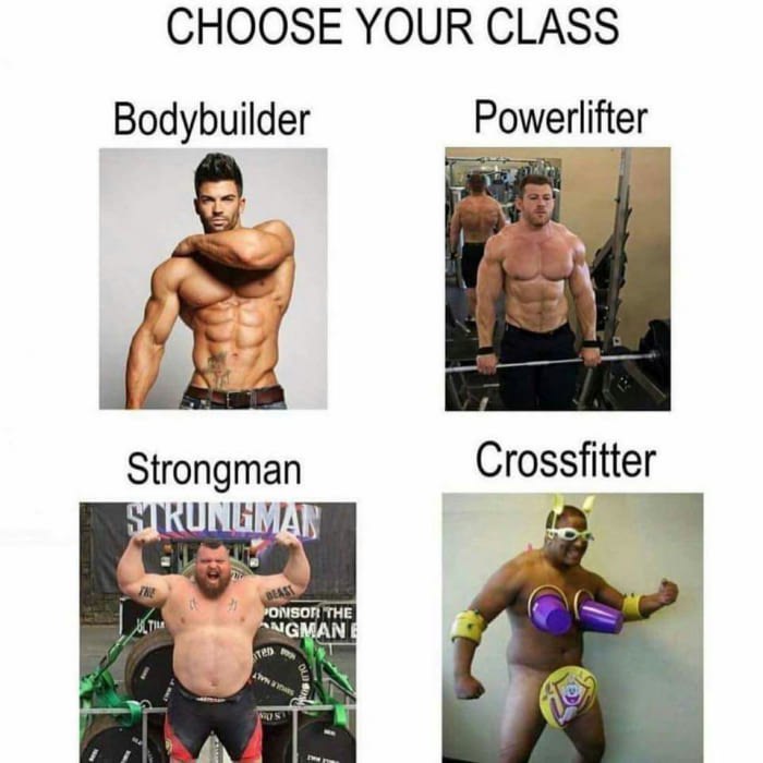 CHOOSE YOUR CLASS Bodybuilder Pow Strongm NGMAN