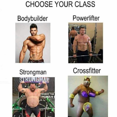 CHOOSE YOUR CLASS Bodybuilder Pow Strongm NGMAN