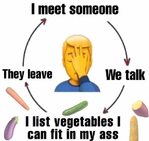meet someone They leave We talk 4 в tables veg can fit in my ass