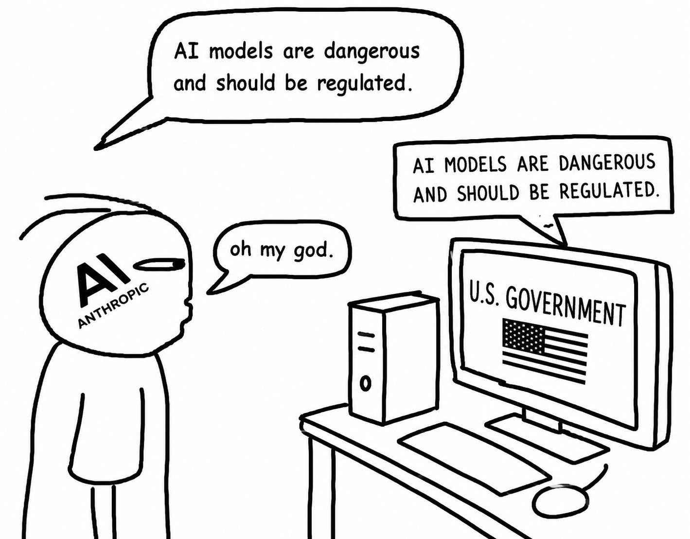 models are dangerous and should be regulated. MODELS ARE DANGEROUS AND SHOULD BE REGULATED.