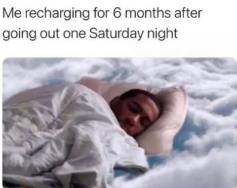 recharging for 6 months after going out one Saturday night