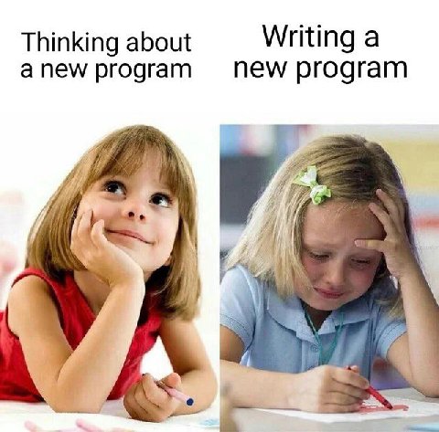 Thinking about Writing a new program 4