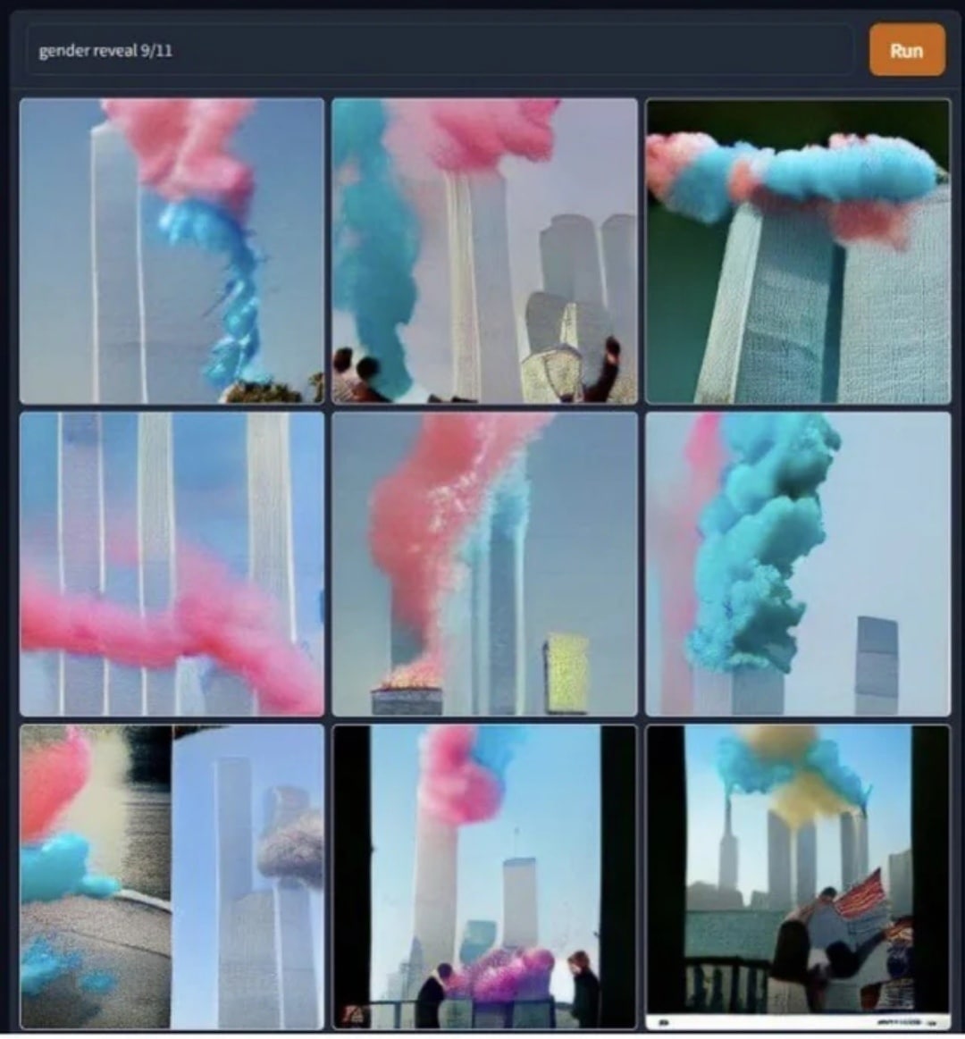 gender reveal 9/11 в 4