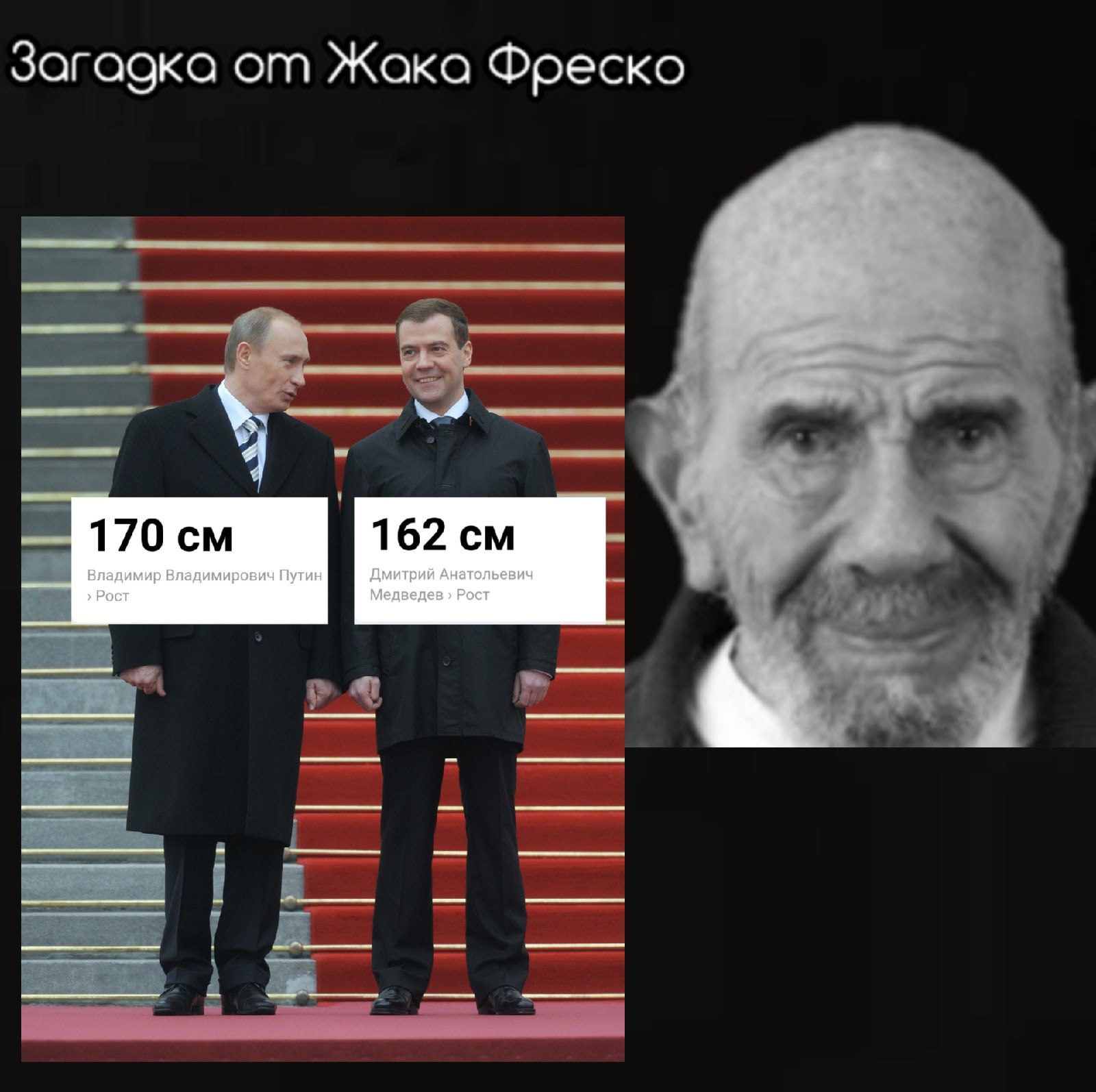 Kaka Фреско 4 170 162 Путин Дмитрий Анатольевич Владимирович Медведев Рост