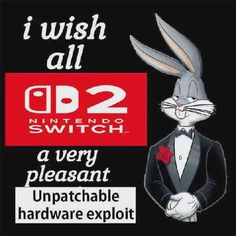 iwish all SWITCH а pleasant Unpatchable hardware exploit