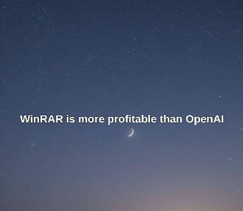 WinRAR is more profitable tha