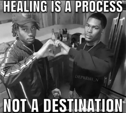 HEALING IS A PROCESS DESTINATION