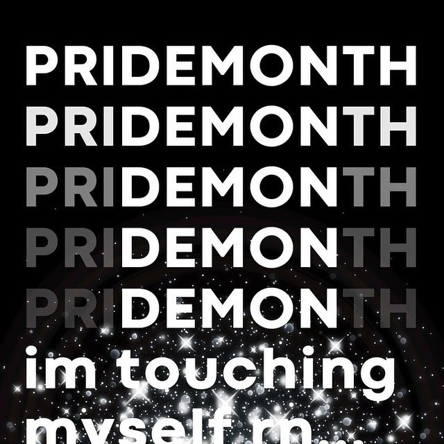 PRIDEMONTH PRIDEMONTH DEMON DEMON