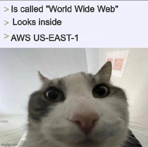 Is called "World Wide Web" Looks inside AWS US-EAST-1