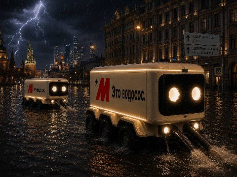 Выпускайте водососов 😄