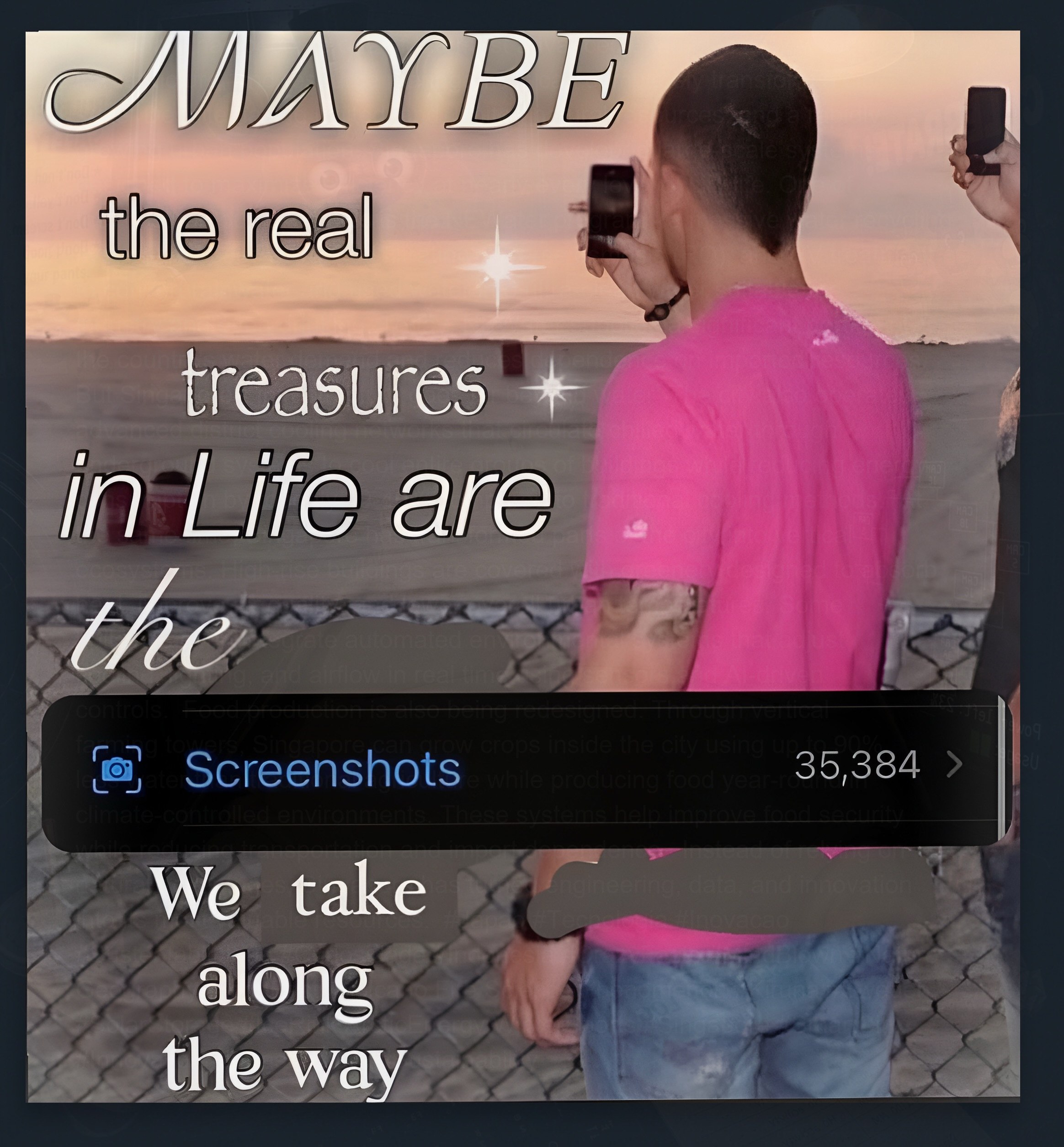 the real treasures In Life are С We take along the way