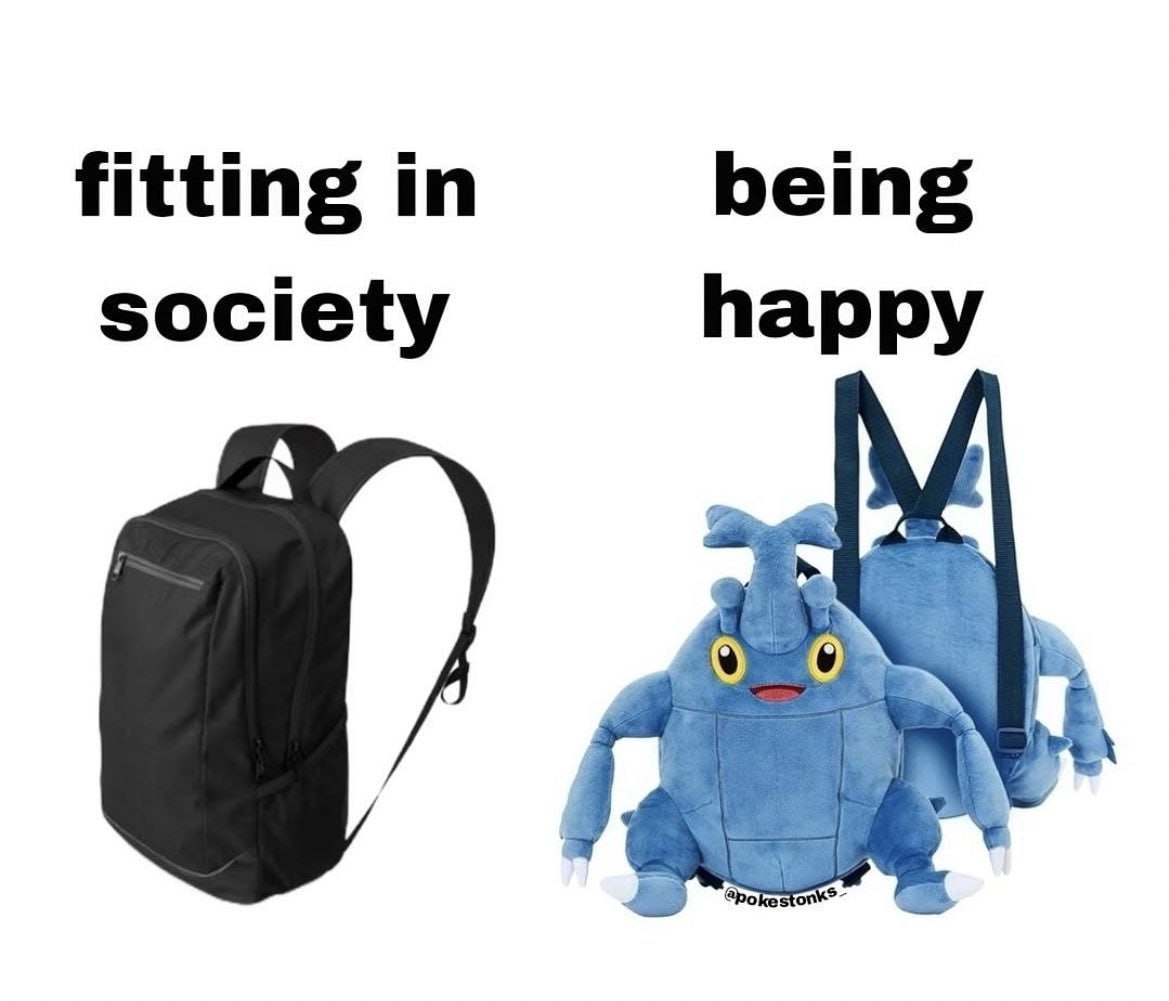 fitting being society happy